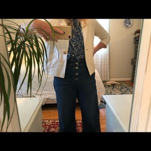 Vintage Linen Blazer